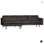 RODEO - Zwart - Chaise Longue links