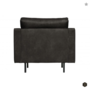 RODEO - Classic Fauteuil Zwart