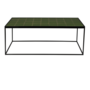 GLAZED COFFEE TABLE - Green