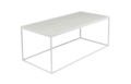 GLAZED COFFEE TABLE - White 