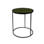 GLAZED SIDE TABLE - Green