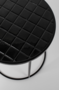 GLAZED SIDE TABLE - Black