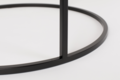 GLAZED SIDE TABLE - Black