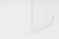 GLAZED SIDE TABLE - White 