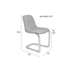 THIRSTY CHAIR - Graphite grey_