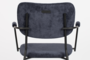 BENSON ARMCHAIR - Dark blue_