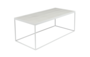 GLAZED COFFEE TABLE - White _