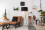LAZY SACK HOCKER - Cognac_